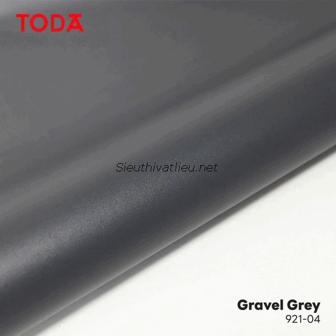 Film nội thất Toda 921-04 màu xám bóng mờ
