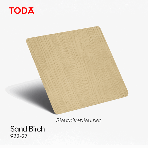 Film nội thất Toda 922-27 vân gỗ màu vàng