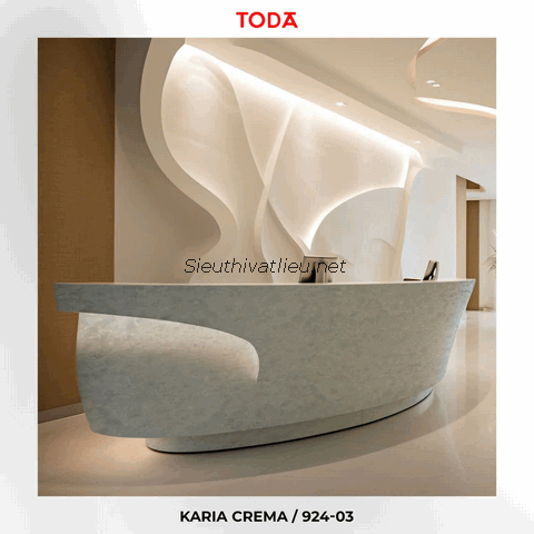 Film nội thất Toda 924-03 vân đá marble kem