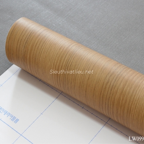 Film nội thất Infeel LW099 vân gỗ thẳng màu nâu