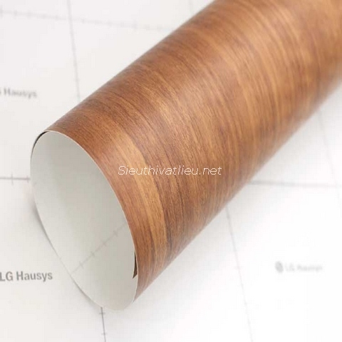 Film nội thất LG EW513 (CW513) vân gỗ teak màu nâu