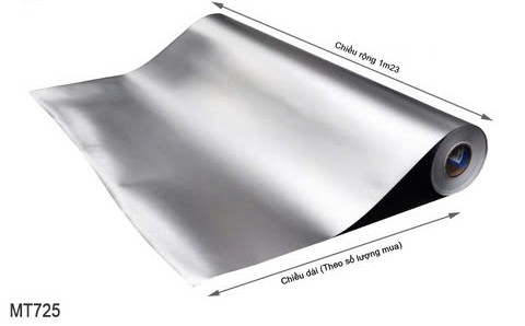 Film nội thất Infeel MT725 vân kim loại inox bóng