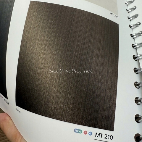 Film nội thất Infeel MT210 vân kim loại nâu sọc