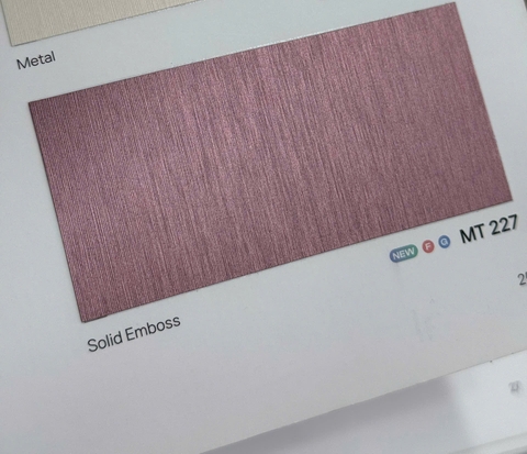 Film nội thất Infeel MT227 vân kim loại hồng tím