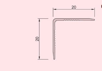 Nẹp nhôm V20