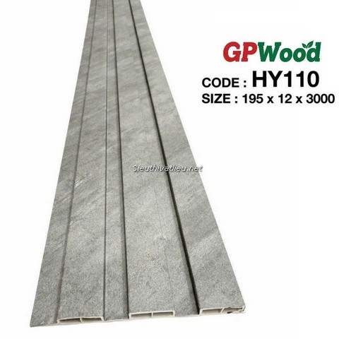 Lam nhựa 3 sóng Decor HY110 vân xi măng betong