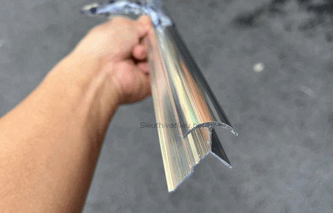 Nẹp nhôm ốp góc bo tròn MY10