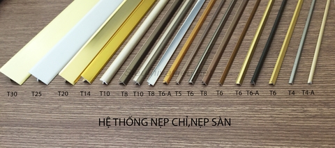 Nẹp chữ T, nẹp nối sàn