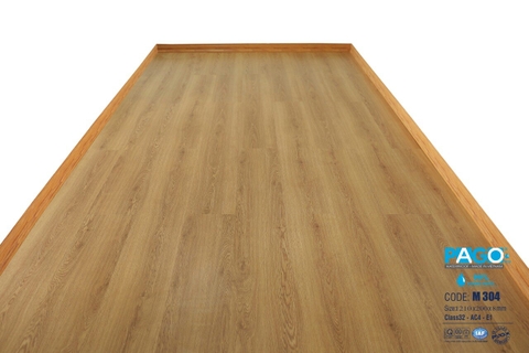 Sàn gỗ  cốt xanh Pago M304 8mm bản lớn