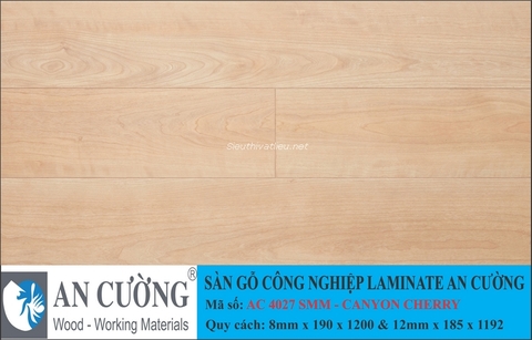 Sàn gỗ laminate An Cường vân gỗ AC-4027-SMM