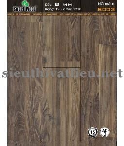 Sàn Gỗ Công Nghiệp Smart Wood 8003