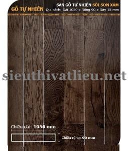 Sàn Gỗ Tự Nhiên Sồi Xám 1050mm