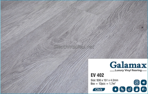 Sàn nhựa hèm khóa Galamax EV 402