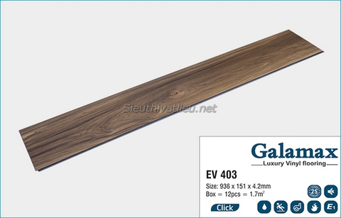 Sàn nhựa hèm khóa Galamax EV 403