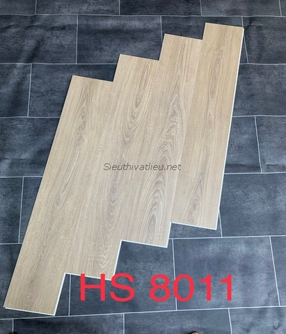 Sàn nhựa hèm khóa vân gỗ Decor HS8011