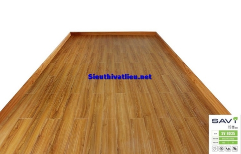 Sàn gỗ Savi 12mm SV8035 bản nhỏ