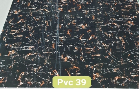 Tấm nhựa pvc vân đá màu đen PVC39