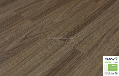 Sàn gỗ Savi 12mm bản thường SV6040