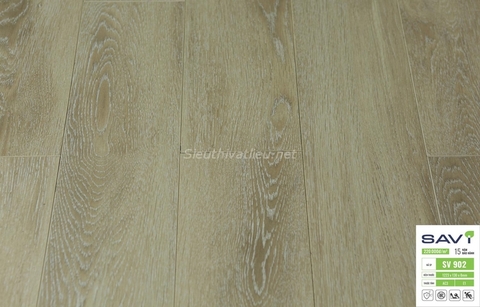 Sàn gỗ Savi 8mm SV902 bản nhỏ