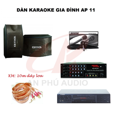 DÀN KARAOKE GIA ĐÌNH AP 11