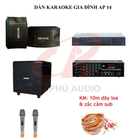 DÀN KARAOKE GIA ĐÌNH AP 14