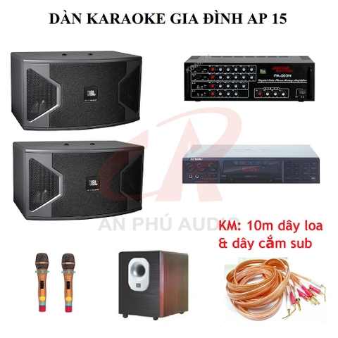 DÀN KARAOKE GIA ĐÌNH AP 15