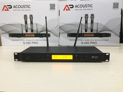 MICRO KHÔNG DÂY AP ACOUSTIC S-650 PRO