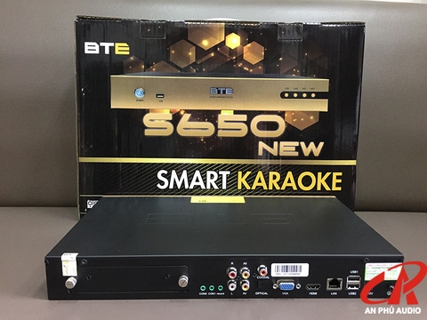 ĐẦU KARAOKE BTE S650 NEW 4TB