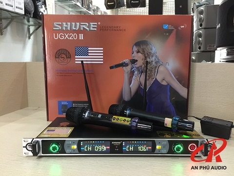 MICRO KHÔNG DÂY SHURE UGX20II - LOẠI 1