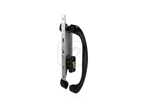 Khóa tay nắm cửa trượt AP 02 sơn đen