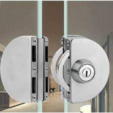 Khóa Bán Nguyệt - Khóa Dùng Cho Cửa Lùa kính