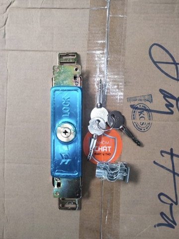 khoá cửa cuốn kéo tay, cửa tấm liền, cửa cuốn tôn