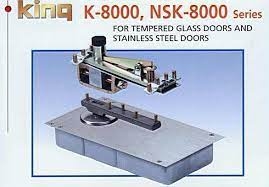 Bản lề thủy lực King 8500, bản lề Kinq Hàn Quốc, bản lề sàn cửa kính