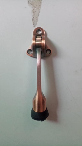 Chặn cửa móng ngựa màu nâu đồng- loại dày