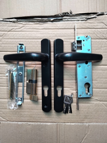 Khoá cửa nhôm AG lắp hệ Việt Pháp 4500, hệ PMA, hệ 55, hệ 700, hệ 1000, sắt hộp 3x6, hộp 4x8