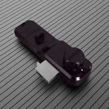 Khóa cửa nhôm kính B52 màu tím- Khoá Huy Hoàng, Khóa cửa nhôm mở trượt.