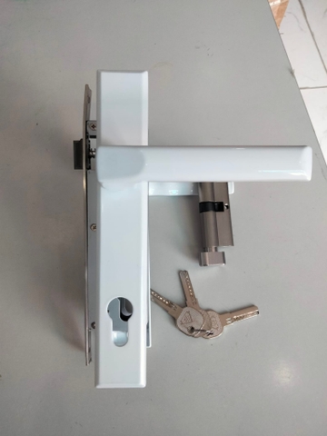 Khóa 4500 cửa nhựa lõi thép, khóa cửa nhôm hệ cửa sắt hộp