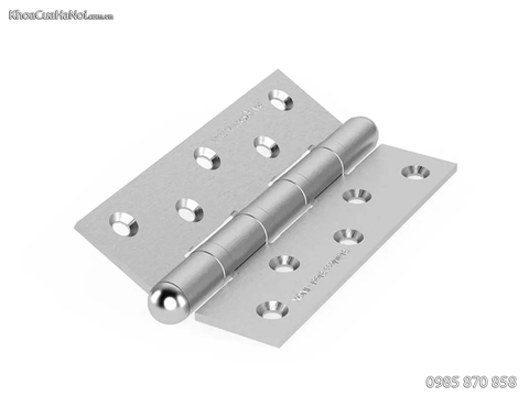 Bản lề lá JS 127*76*3mm, D=14, 4bb md 5*3*3