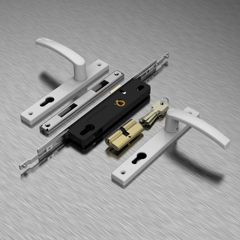 KHÓA TAY NẮM ĐA ĐIỂM 82 SƠN TRẮNG