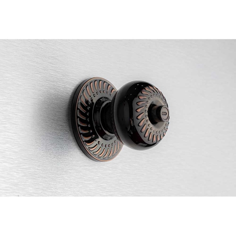 Khóa tay nắm tròn HUY HOÀNG 03, khóa cửa thông phòng,