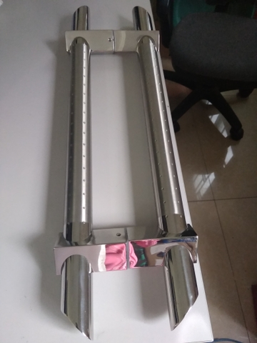 Tay kéo cửa thủy lực dài 60cm, Tay nắm cửa kính dài 60cm tâm lỗ 40cm
