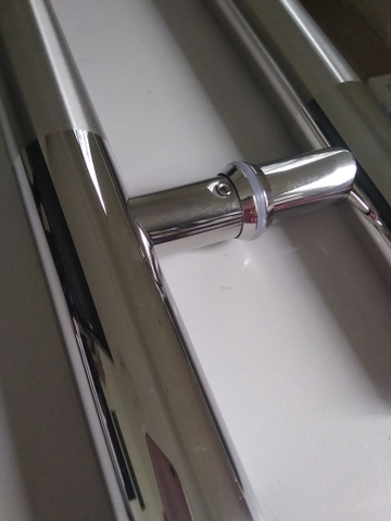 Tay nắm cửa kính dài 800mm, tay kéo cửa thủy lực