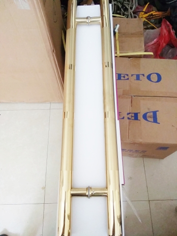 TAY KÉO CỬA MÀU VÀNG DÀI 80CM, TAY NẮM CỬA KÍNH