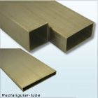 Ống lan can kính hình chữ nhật