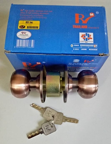 Khóa tay nắm tròn RV, khóa cửa nhựa, khóa quả đấm