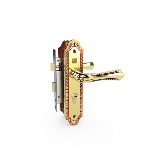 KHÓA TAY NẮM HUY HOÀNG HC 5861, KHÓA CỬA THÔNG PHÒNG