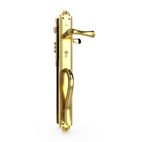 KHÓA TAY NẮM HUY HOÀNG HC 8561 ĐẠI SẢNH PVD GOLD