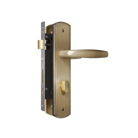 KHÓA TAY NẮM HUY HOÀNG HCX 8566, KHÓA ĐỒNG THAU