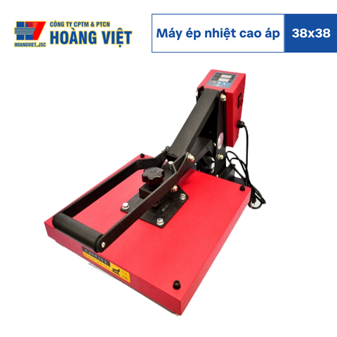 Máy ép áo, máy ép nhiệt cao áp khổ 38x38 (loại tốt)