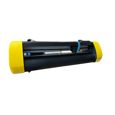 Máy cắt bế decal HT 720 Khổ 60 - Màu vàng